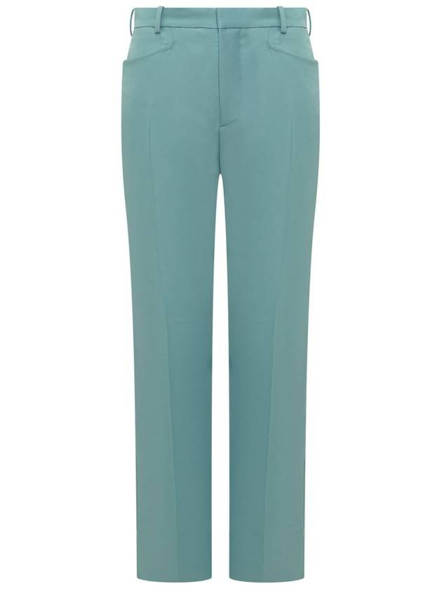 Tom Ford Virgin Wool And Viscose Pants - TOM FORD - BALAAN 1