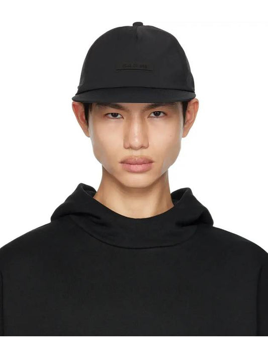 Men's Black Patch Ball Cap - FEAR OF GOD ESSENTIALS - BALAAN 1