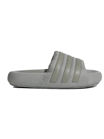 Adilette 24 Slippers Silver Pebble - ADIDAS - BALAAN 1