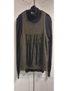 Fringed Embroidered turtle neck layered knit - GOLDEN GOOSE - BALAAN 2