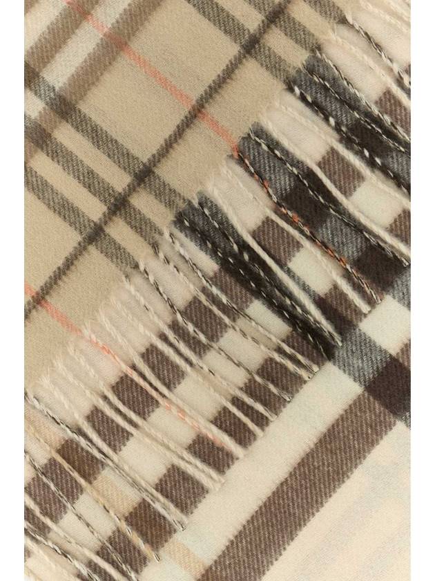 Reversible Contrast Check Cashmere Scarf Beige - BURBERRY - BALAAN 3