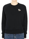 Women's Dressed Fox Patch Adjusted Sweatshirt Black - MAISON KITSUNE - BALAAN 2