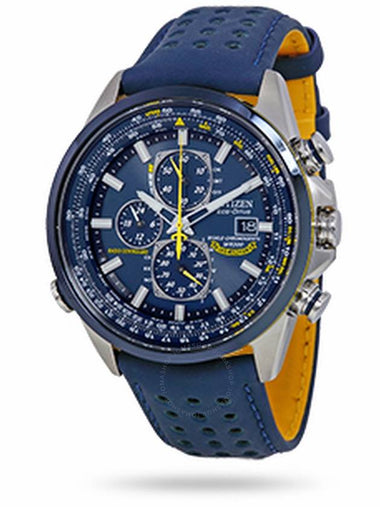 Citizen Eco Drive Blue Angels World Chronograph Men's Watch AT8020-03L - CITIZEN - BALAAN 1