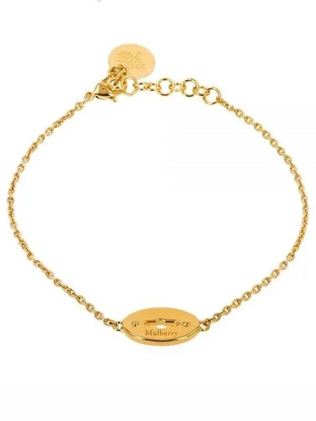 Bayswater Chain Link Bracelet Golden - MULBERRY - BALAAN 2