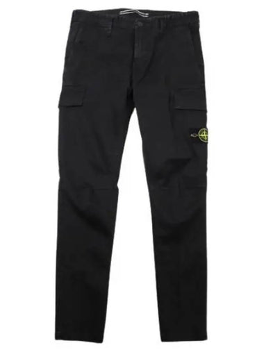 Old effect badge cargo pants skinny fit - STONE ISLAND - BALAAN 1