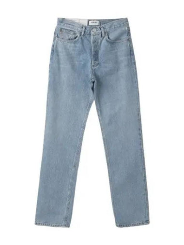 A Goldie Lana Denim Pants Blue - AGOLDE - BALAAN 1