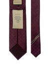 GG Pattern Silk Tie Burgundy - GUCCI - BALAAN 7