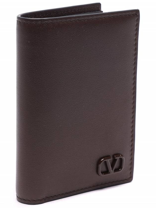 Men's V Logo Signature Half Wallet - VALENTINO - BALAAN 3