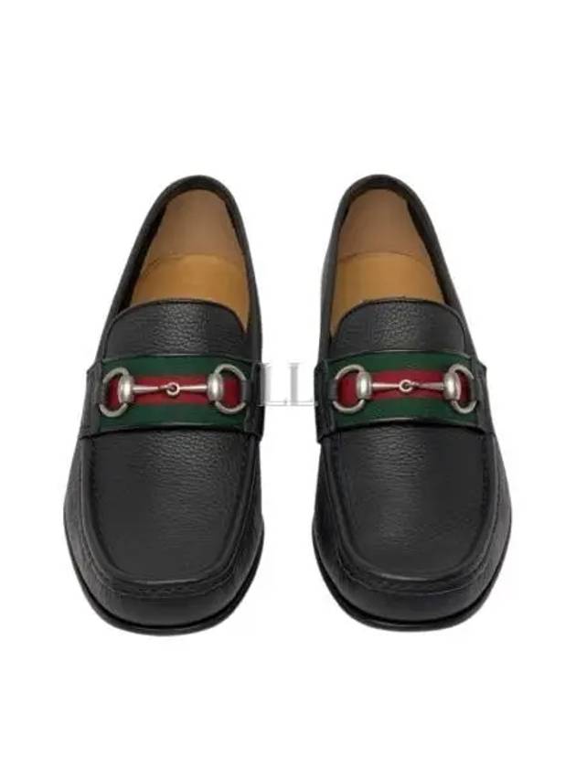 Men's Horsebit Loafers Black - GUCCI - BALAAN 2