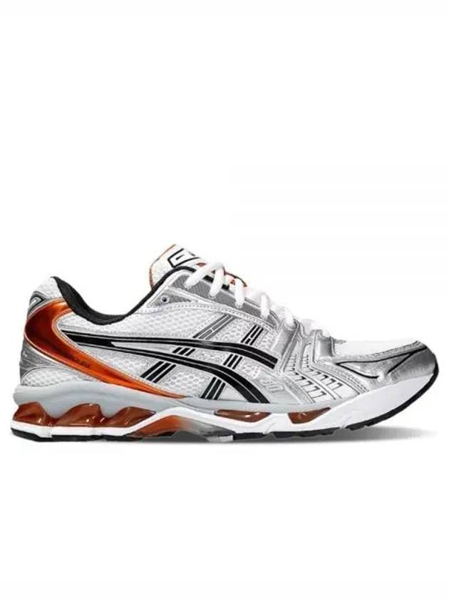 Gel Kayano 14 Low Top Sneakers Orange White Grey - ASICS - BALAAN 2