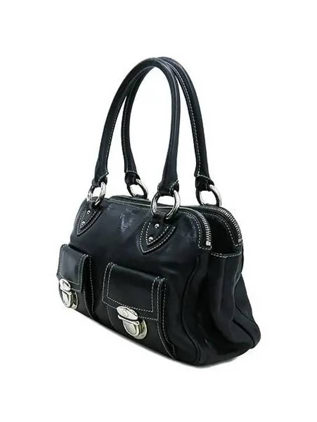 Marc Jacobs Black leather two pocket Blake tote bag - MARC JACOBS - BALAAN 3