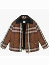 Kids Vintage Check Jacket Dark Brown - BURBERRY - BALAAN 3