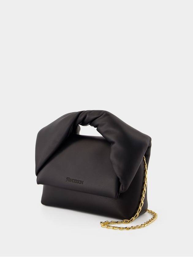 Small Twister Crossbody - J.W. Anderson - Leather - Black - JW ANDERSON - BALAAN 2