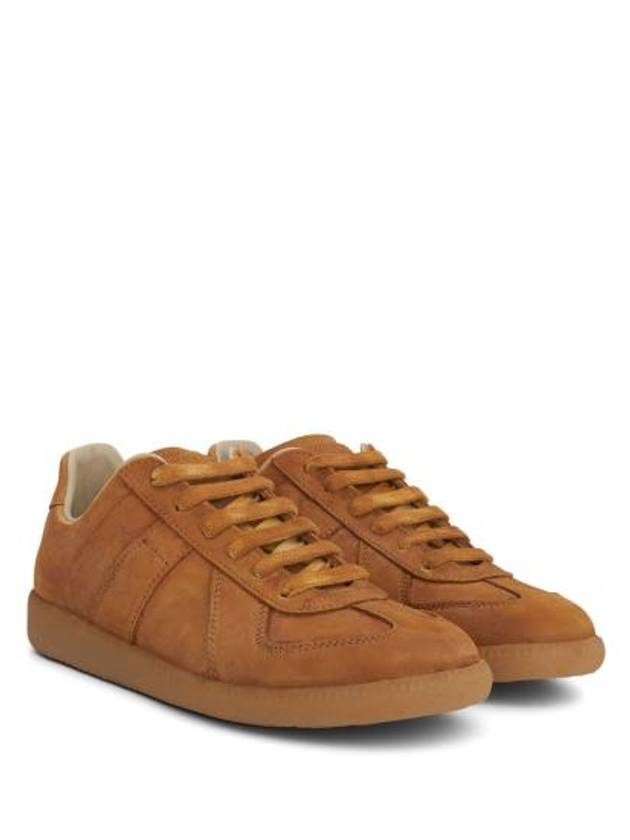 Women's Replica Low Top Sneakers Camel - MAISON MARGIELA - BALAAN 3