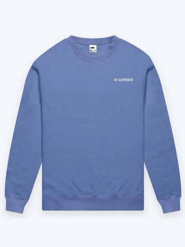 Torrea Pigment Sweatshirt Blue - SUPENER - BALAAN 1