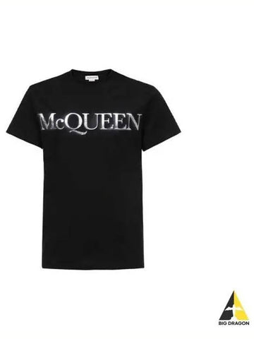 Spray short sleeve black 727266 QUZ08 - ALEXANDER MCQUEEN - BALAAN 1