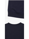 Men's Item Logo Sweatshirt Navy - A.P.C. - BALAAN 5