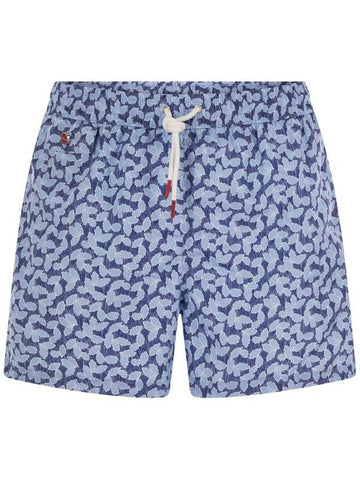 Patterned beach boxers - KITON - BALAAN 1