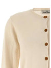 Bea Logo Cardigan Cream - VIVIENNE WESTWOOD - BALAAN 4