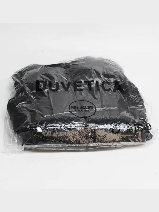 Dima D Logo Patch Down Padding Black - DUVETICA - BALAAN 9