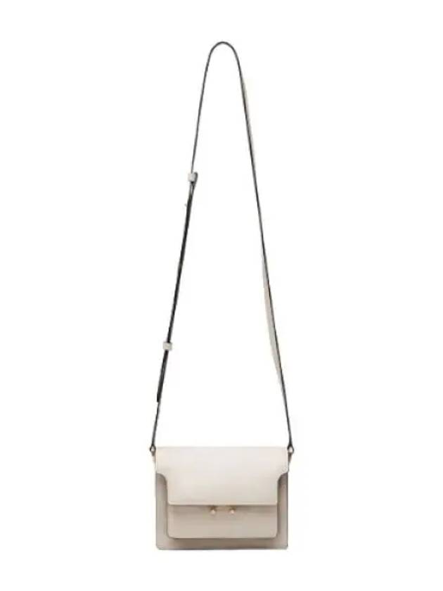 Mini Soft Trunk Shoulder Bag Light Camel - MARNI - BALAAN 1