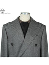 Silk virgin wool double coat - CORNELIANI - BALAAN 5