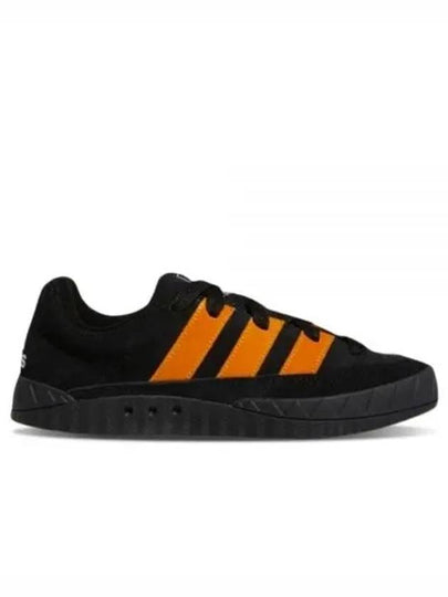 Jamal Smith Adimatic Rush Low Top Sneakers Black Orange - ADIDAS - BALAAN 2