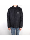 Vadim Logo Print Jacket Black - A.P.C. - BALAAN 2