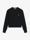 Baby Fox Patch Regular Cardigan Black - MAISON KITSUNE - BALAAN 2