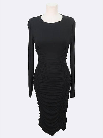 Black color pleated dress size 38 - MAX MARA - BALAAN 1