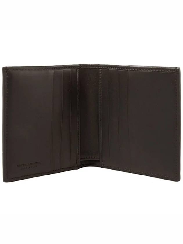 Intrecciato Small Folder Half Wallet Brown - BOTTEGA VENETA - BALAAN 4