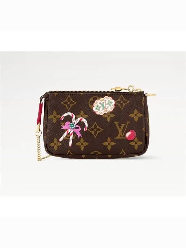 Accessoires Monogram Pouch Bag Brown - LOUIS VUITTON - BALAAN 5