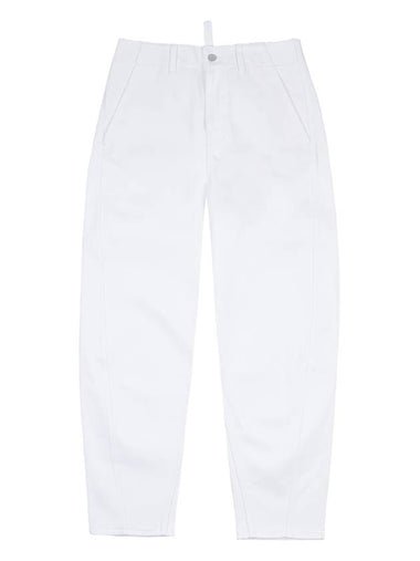 Ackerman denim pants AKERMAN SNW 747 OPTIC WHITE - STUDIO NICHOLSON - BALAAN 1