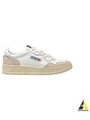 Medalist Goatskin Low Top Sneakers White - AUTRY - BALAAN 2