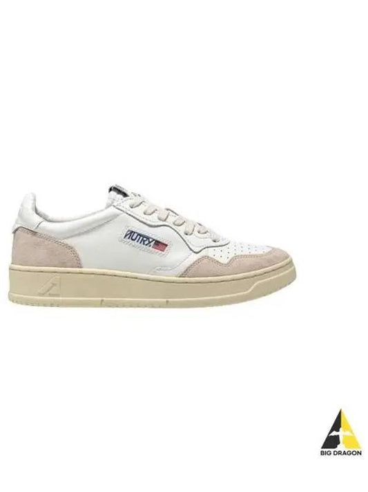 Medalist Goatskin Low Top Sneakers White - AUTRY - BALAAN 2