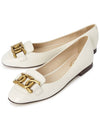 Kate Leather Ballerina White - TOD'S - BALAAN 2