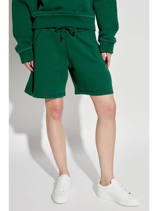 Dsquared2 Logo Shorts, Women's, Green - DSQUARED2 - BALAAN 3