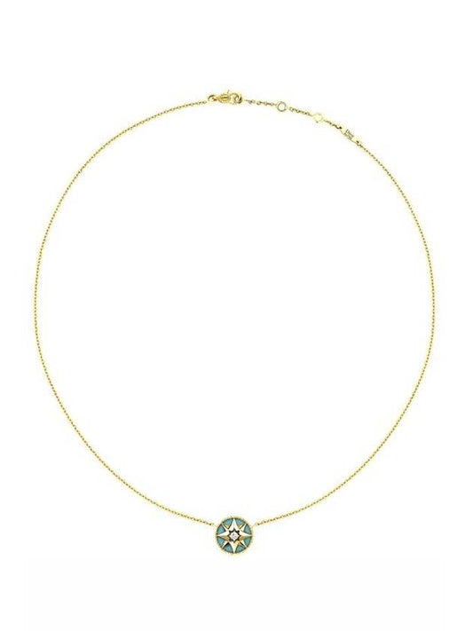 rose de vain necklace gold - DIOR - BALAAN 1