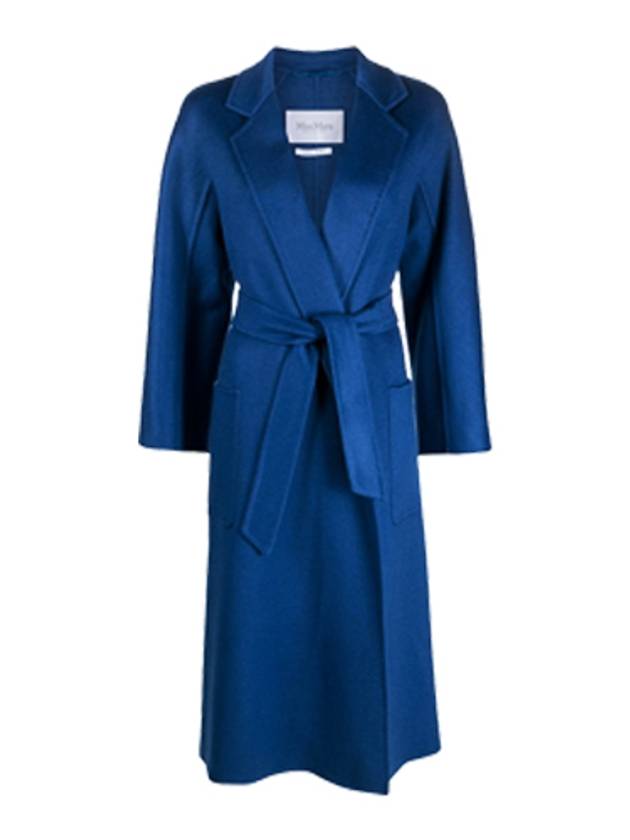 Ludmilla Icon Cashmere Single Coat Blue - MAX MARA - BALAAN 2