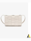 Intrecciato Cassette Cross Bag White - BOTTEGA VENETA - BALAAN 2