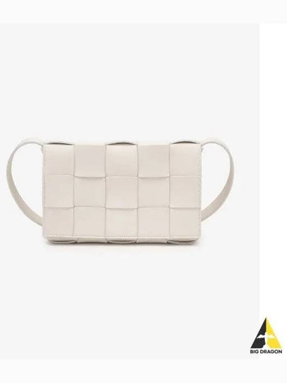 Intrecciato Cassette Cross Bag White - BOTTEGA VENETA - BALAAN 2