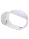 Crease Color Visor 8754LZSPWHITE - BLACK&WHITE - BALAAN 4