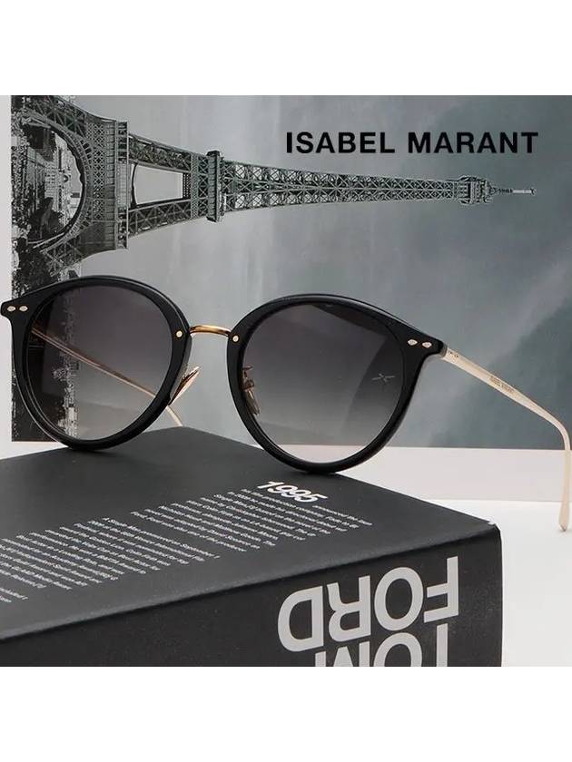 Sunglasses IM0035S 2M29O black horn rim - ISABEL MARANT - BALAAN 2