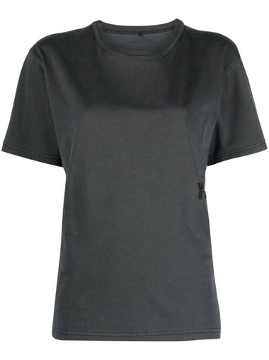 Alexander Wang T-Shirt With Embossed Logo - ALEXANDER WANG - BALAAN 1