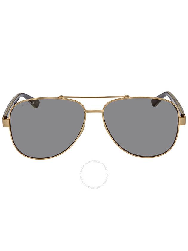 Eyewear Boeing Polarized Sunglasses Gray Gold - GUCCI - BALAAN 2