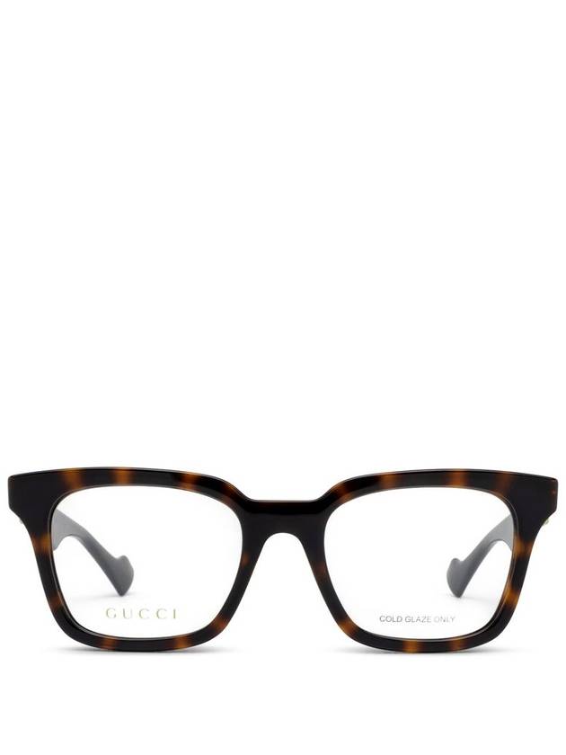 Eyewear GG Square Eyeglasses Brown - GUCCI - BALAAN 2