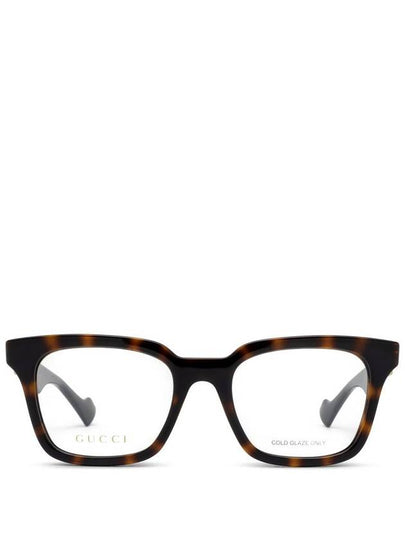 Eyewear GG Square Eyeglasses Brown - GUCCI - BALAAN 2