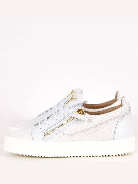 May London Python gold logo sneakers RW70001 - GIUSEPPE ZANOTTI - BALAAN 2