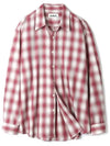 Four Seasons Ombre Check ShirtRed - INDUST - BALAAN 7