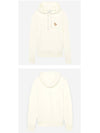 Chillax Fox Patch Classic Hoodie Ecru - MAISON KITSUNE - BALAAN 5